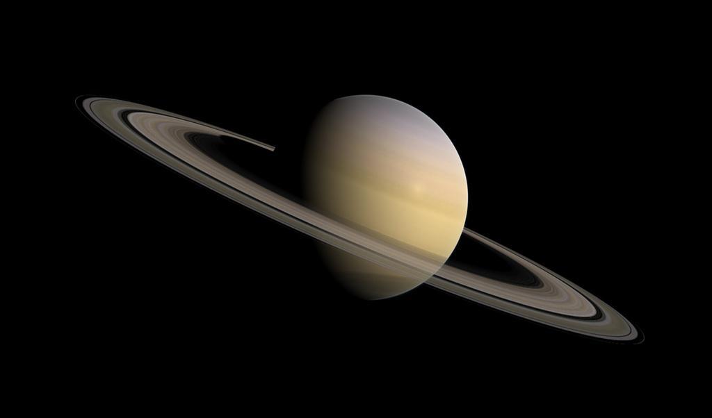 foto de Anéis e os maiores satélites naturais de Saturno poderão ser observados no Polo Astronômico