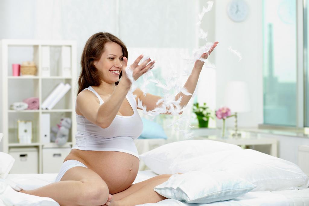 foto de Os cuidados durante a gravidez