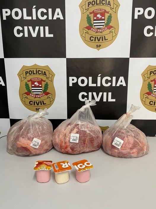 foto de Homem é preso em flagrante após furtar 12 Kg de carne em supermercado