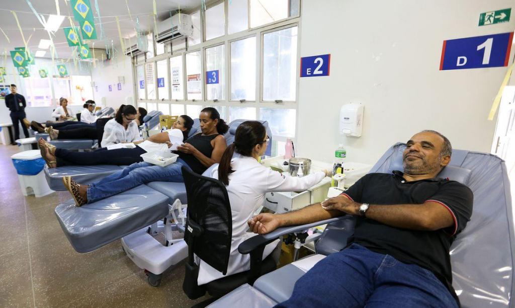 foto de Covid-19: doações de sangue caem 20% e governo lança campanha