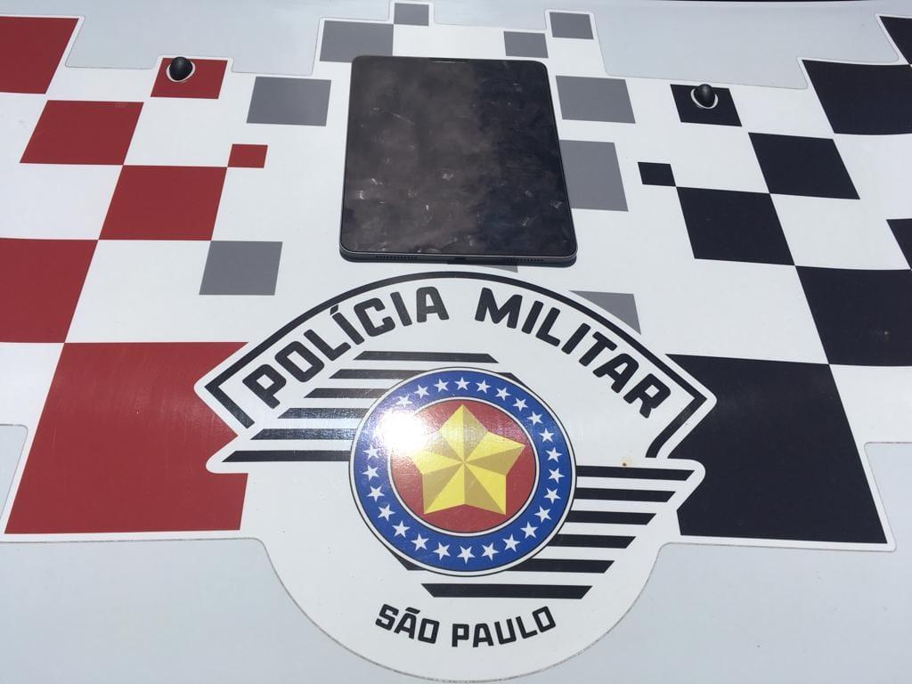 foto de Polícia Militar de Pedreira recupera IPad produto de roubo na cidade Paulínia