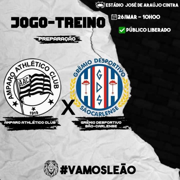 foto de Amparo vai fazer jogo treino com o Grêmio São-carlense no sábado