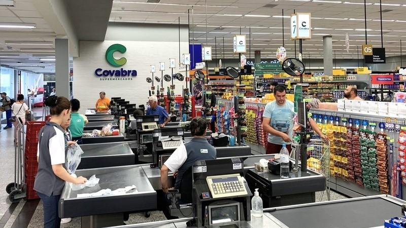 foto de Covabra Supermercados reinaugura loja de Pedreira com descontos de até 80%