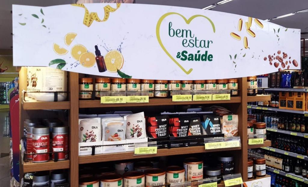 foto de Covabra Supermercados lança setor de vitaminas e suplementos